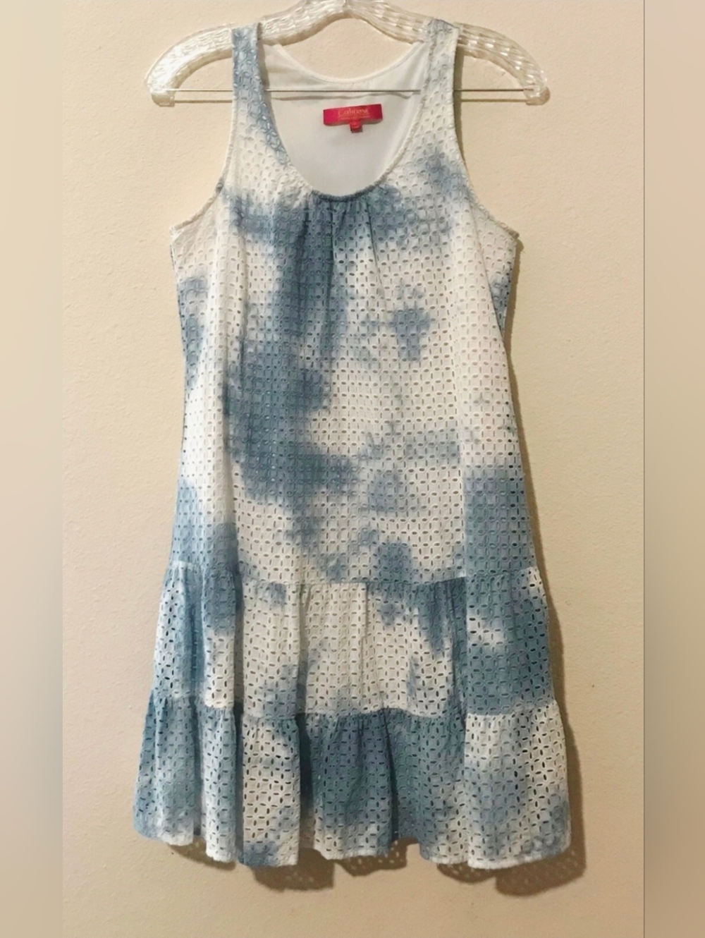 Catherine Malandrino | Eyelet Shift Dress